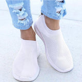 Women Flat Slip on Espadrilles Shoes Woman Super Light White Sneakers Summer Autumn Loafers Chaussures Femme Basket Flats Shoes